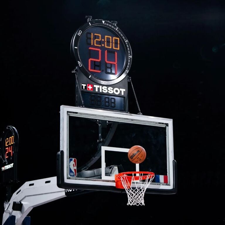 Redesigned Tissot Shot Clock